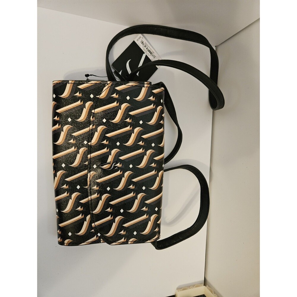 New Simply Vera Wang Logo Crossbody Clutch